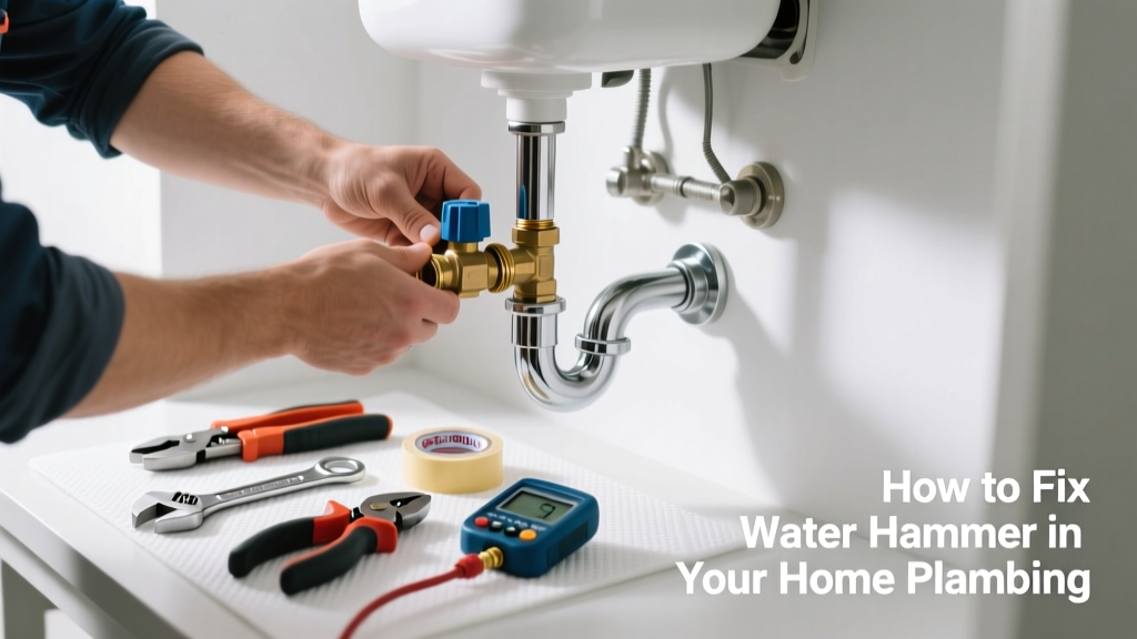 How to Fix Water Hammer in Your Home Plumbing