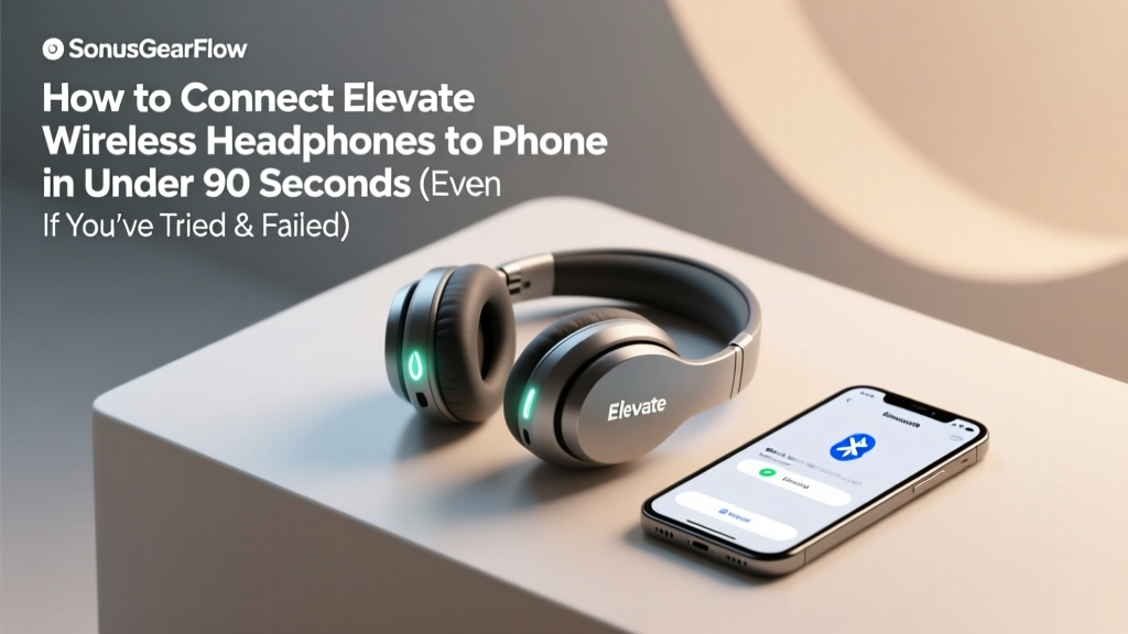 Elevate Wireless Headphones Not Connecting? Fix It