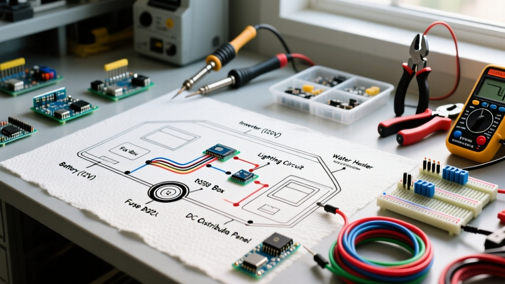 Step-by-Step Wiring Diagram for Travel Trailer: 12V & 120V Guide