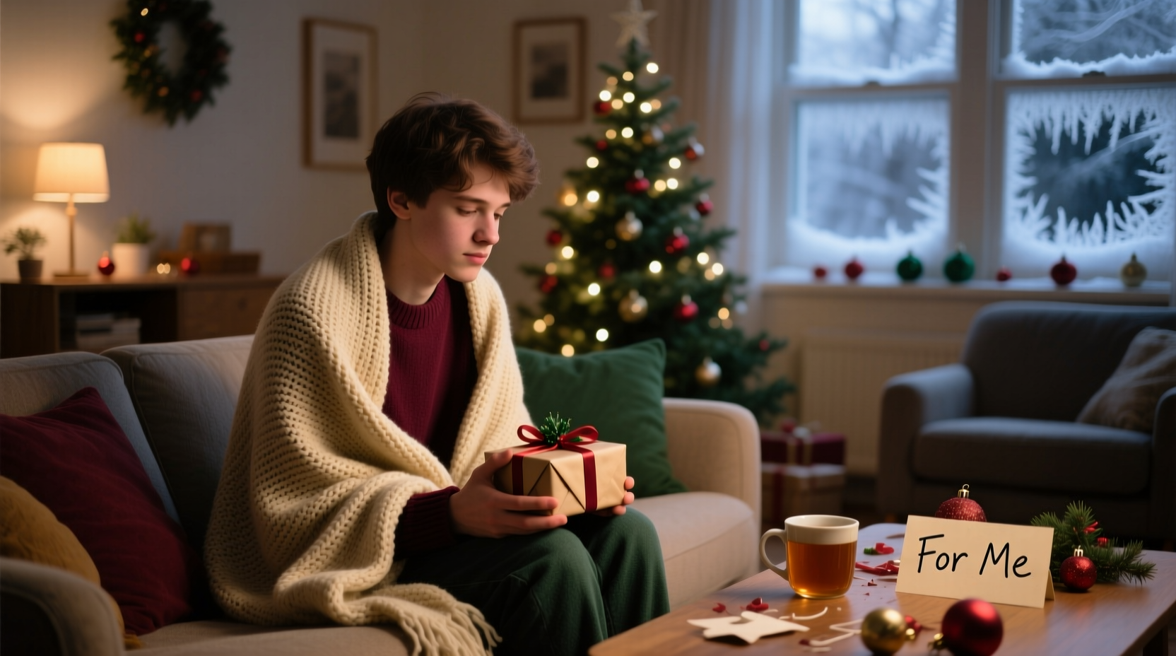 is it weird to buy yourself a christmas gift if no one else does