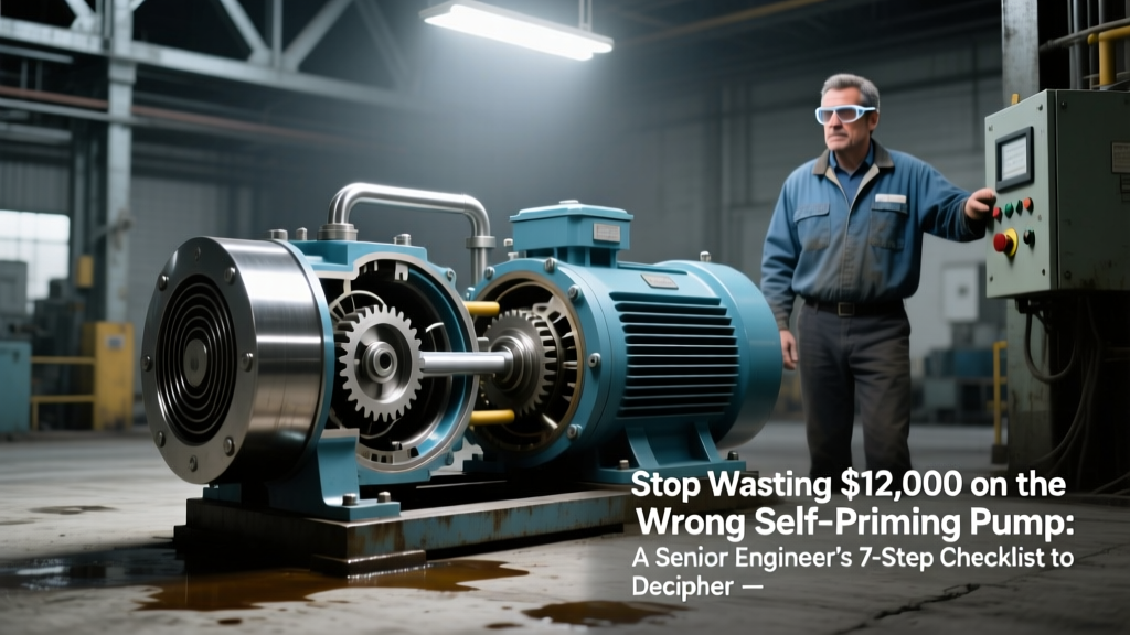 Self-Priming Pump Selection: 7-Step Engineer's Checklist
