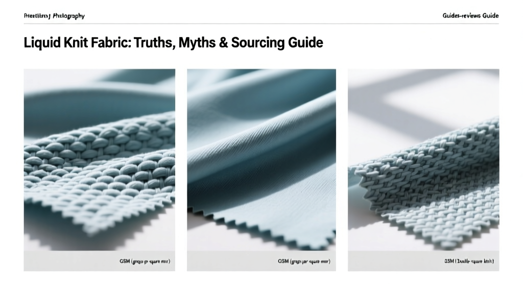 Liquid Knit Fabric: Truths, Myths & Sourcing Guide