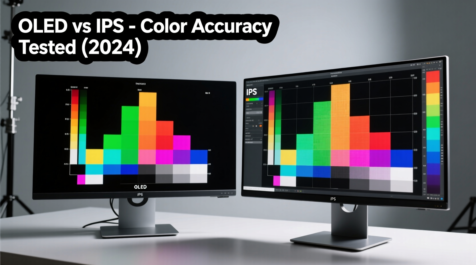 oled monitors vs ips panels for photo editing color accuracy tested