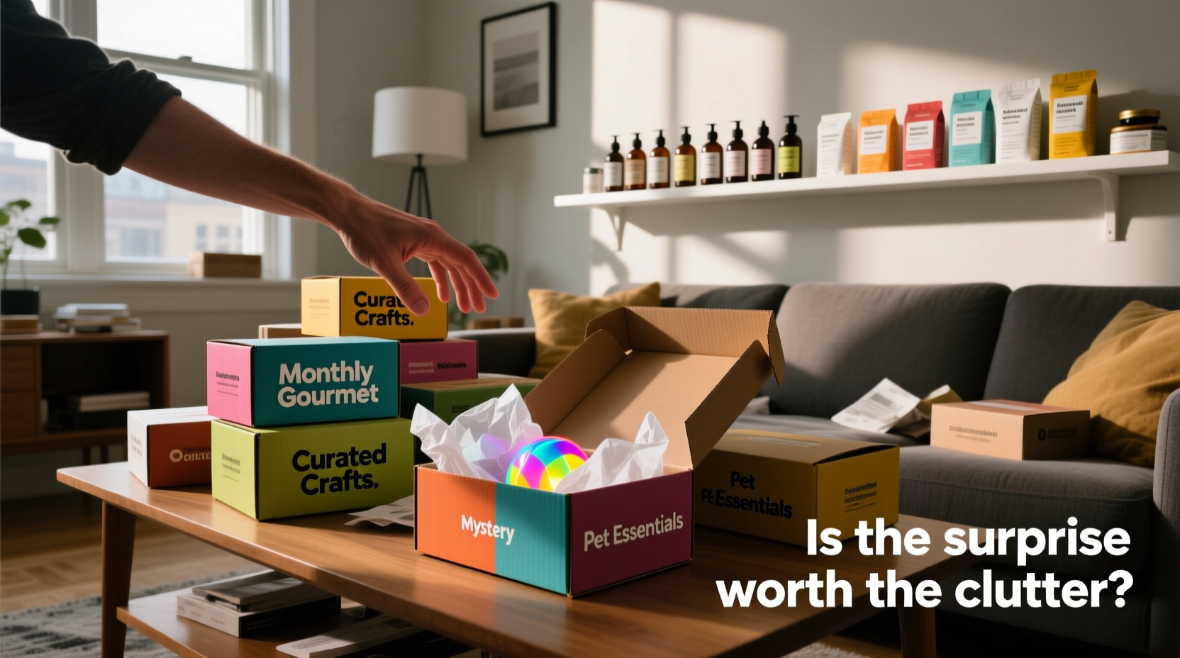 subscription boxes vs buying individually is the surprise worth the clutter