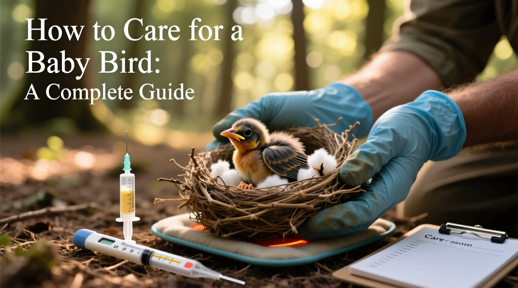 how to take care of a baby bird