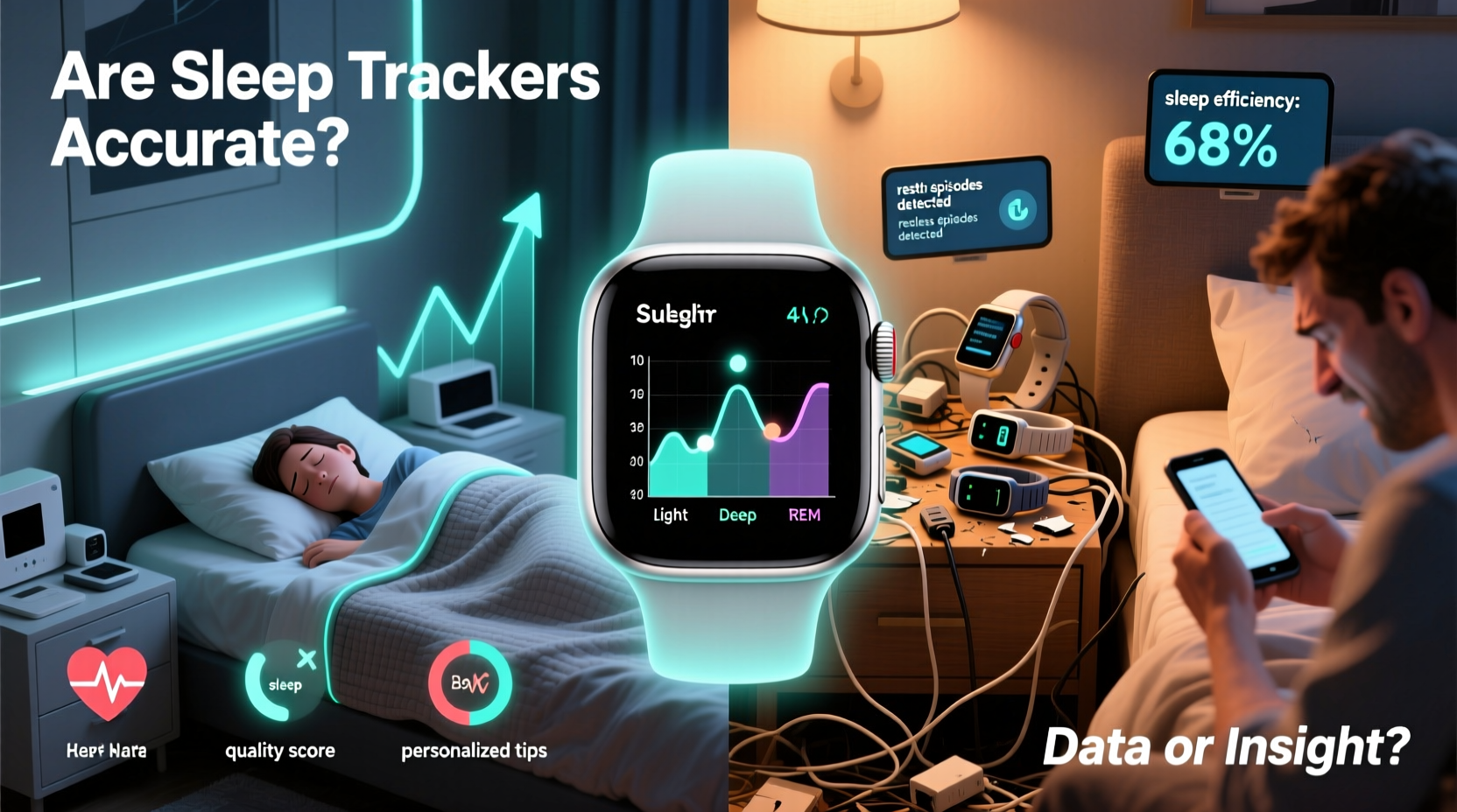 are sleep trackers accurate enough to improve your rest or just collect useless data