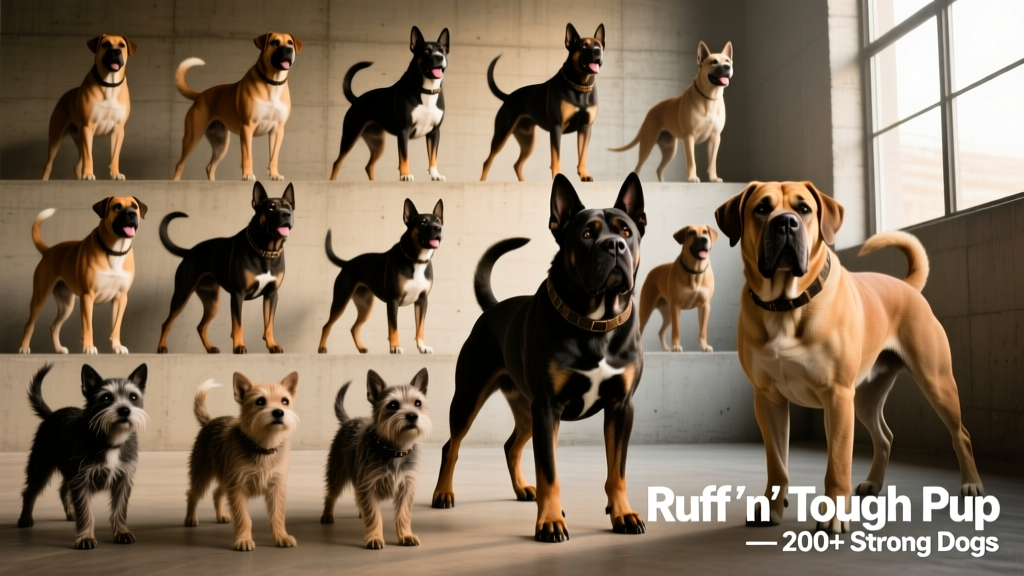 200+ Strong Dogs Names for the Ruff N' Tough Pup in Your Life