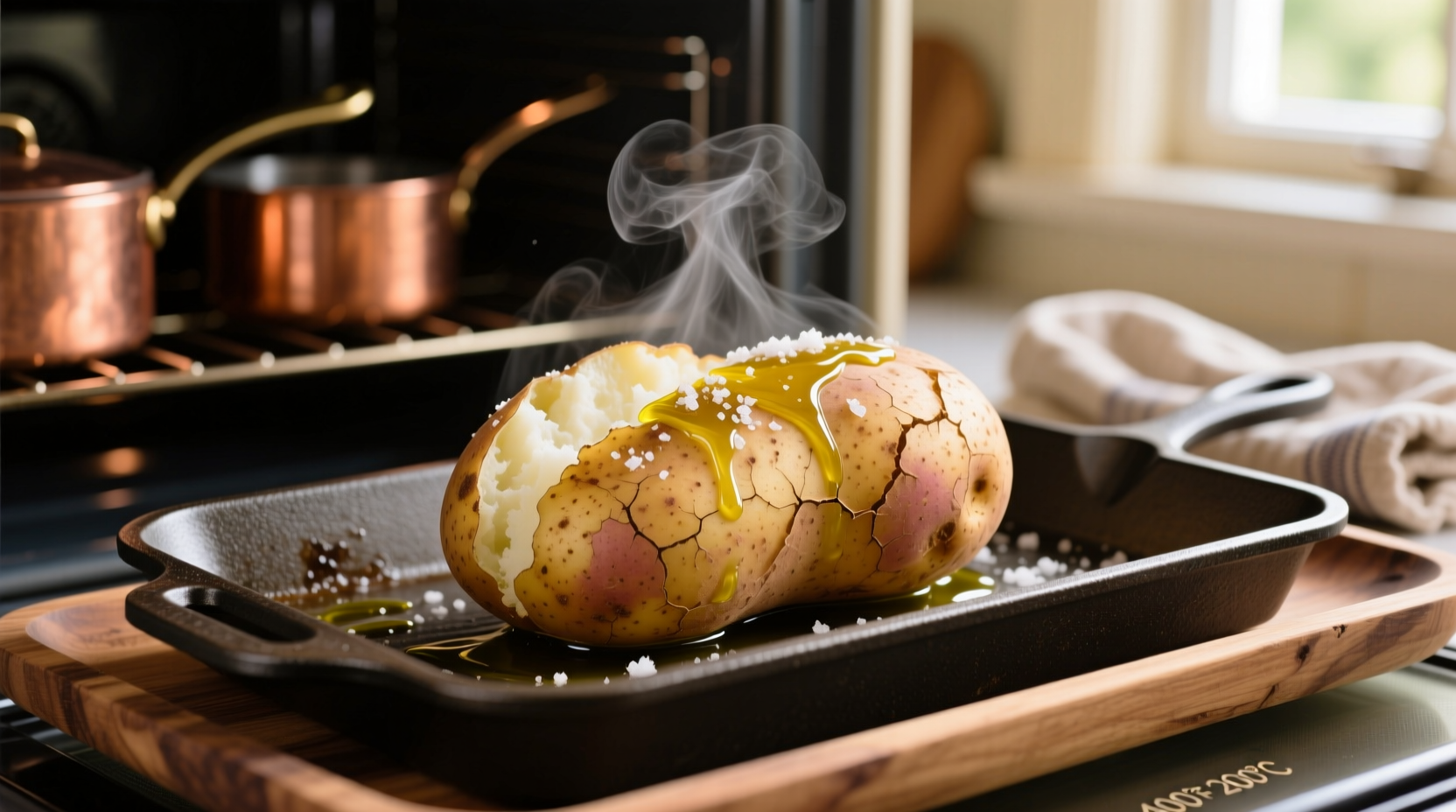 Perfect Baked Potato: Oven Time Guide (45-60 Minutes)
