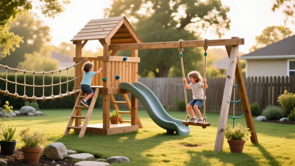 Building the Perfect Backyard Adventure Playground on a Budget