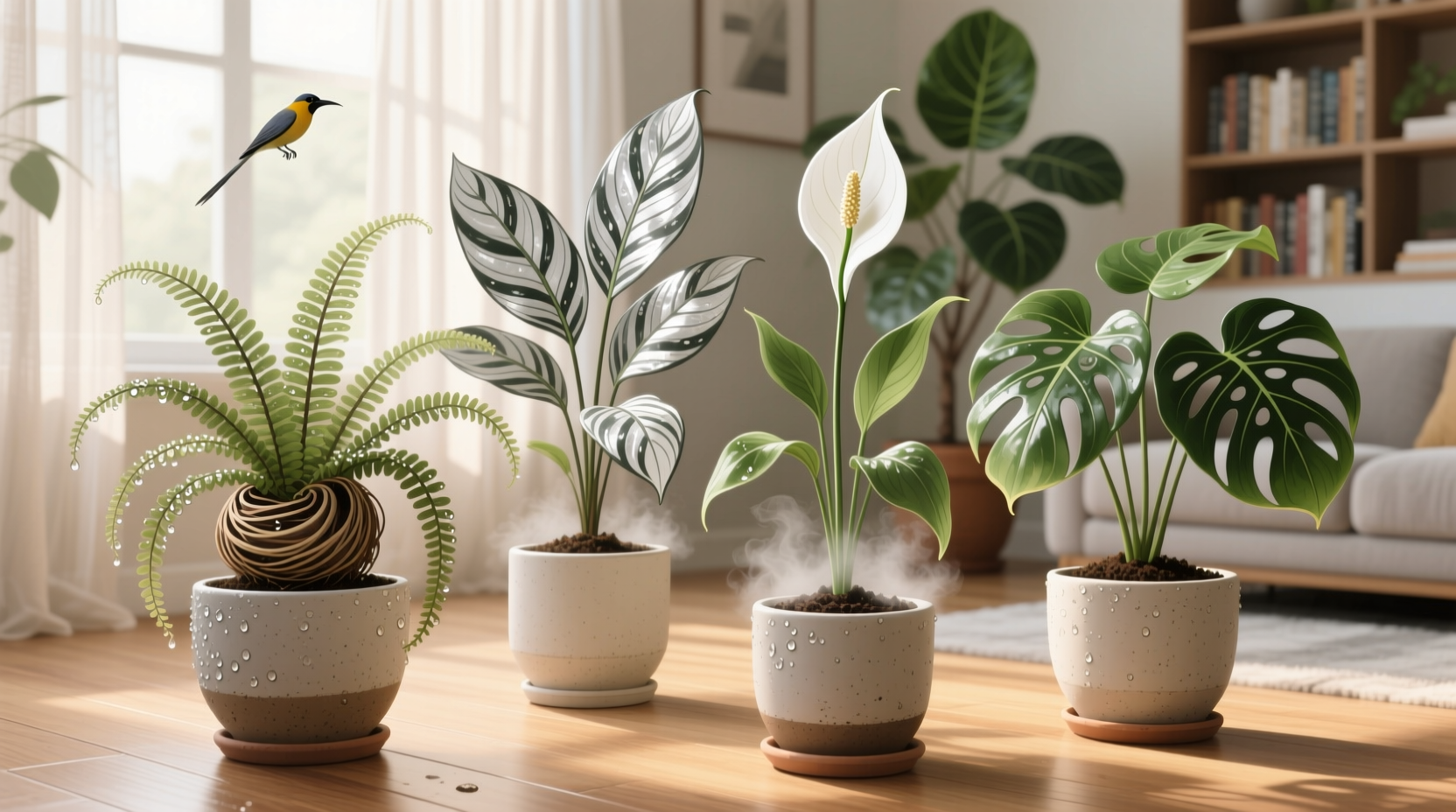 best indoor plants for humidity