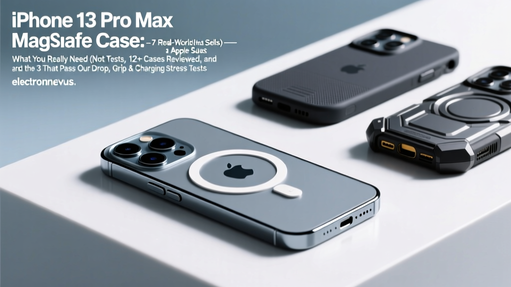 iPhone 13 Pro Max MagSafe Case: What You Really Need (Not Just What Apple Sells) — 7 Real-World Tests, 12+ Cases Reviewed, and the 3 That Pass Our Drop, Grip & Charging Stress Tests