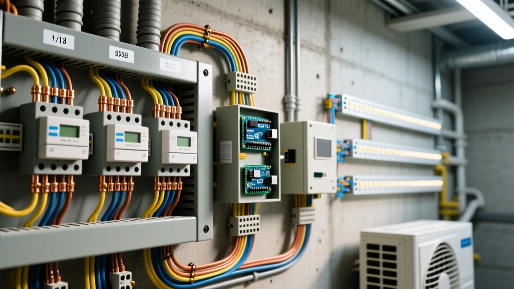 Commercial Electrical Wiring Examples: 3-Phase, HVAC, and Lighting