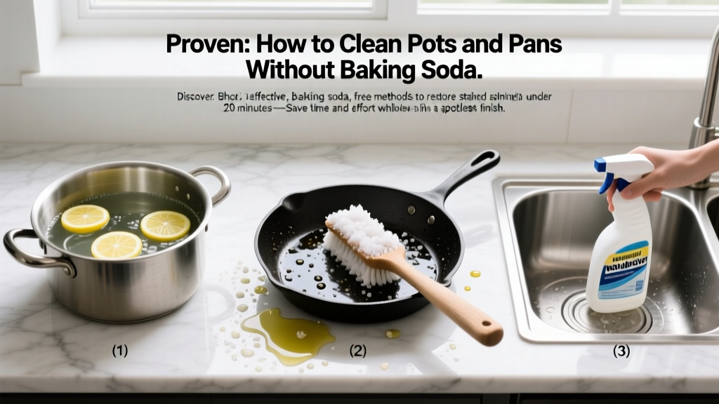 Proven: How to Clean Pots and Pans Without Baking Soda