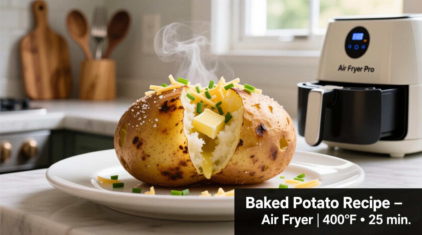 Perfect Air Fryer Baked Potato Recipe in 45 Minutes