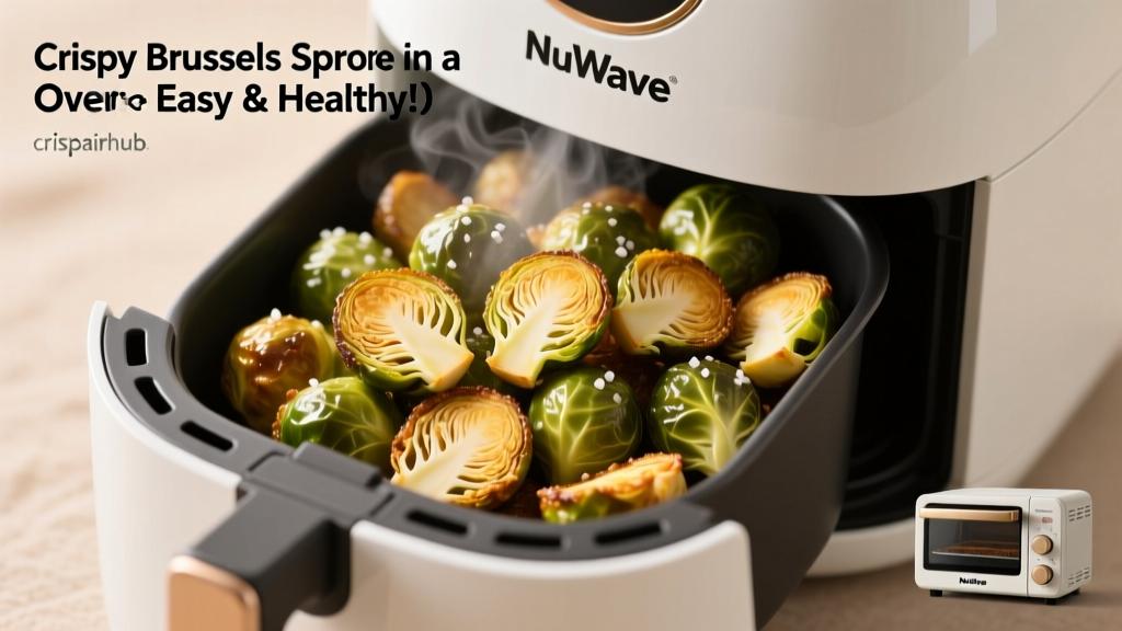 Crispy Brussels Sprouts in a NuWave Oven (Easy!)