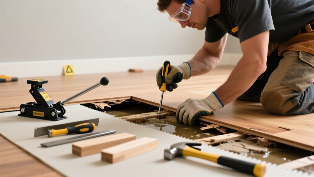 How to Fix Buckling Hardwood Floors Safely