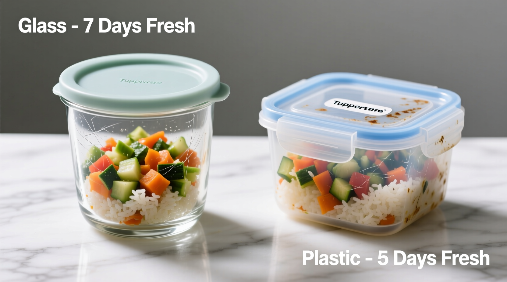glass vs plastic tupperware which one actually keeps leftovers fresh longer