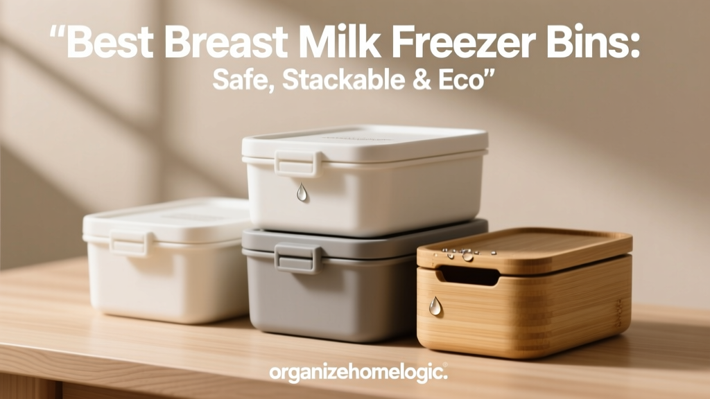 Best Breast Milk Freezer Bins: Safe, Stackable & Eco