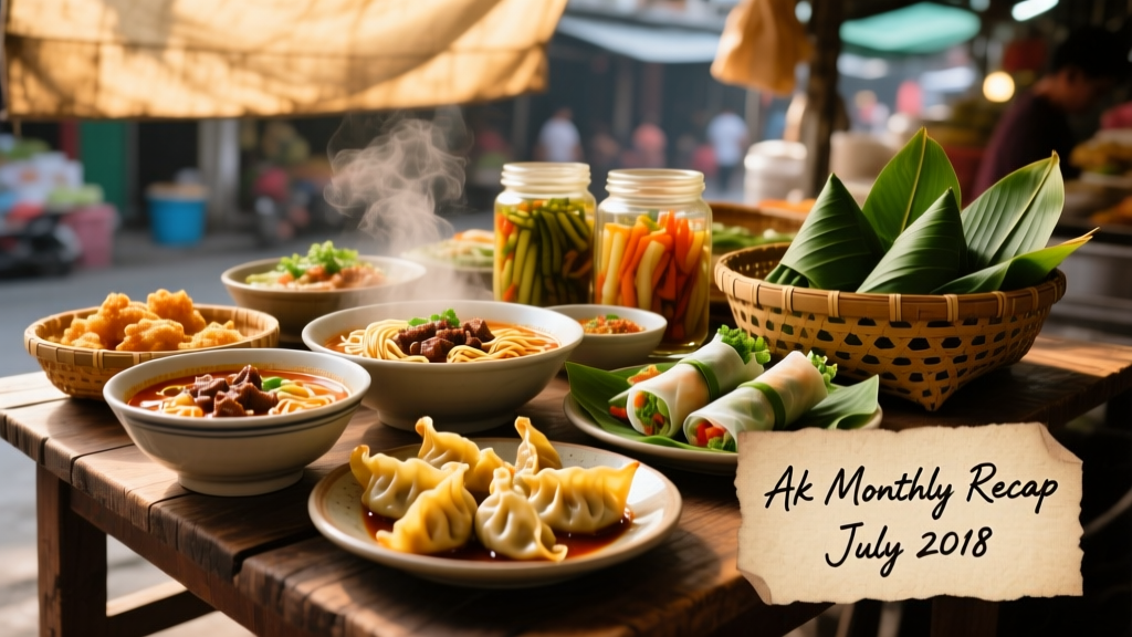 Ak Monthly Recap: July 2018 — A Global Culinary Pulse Check