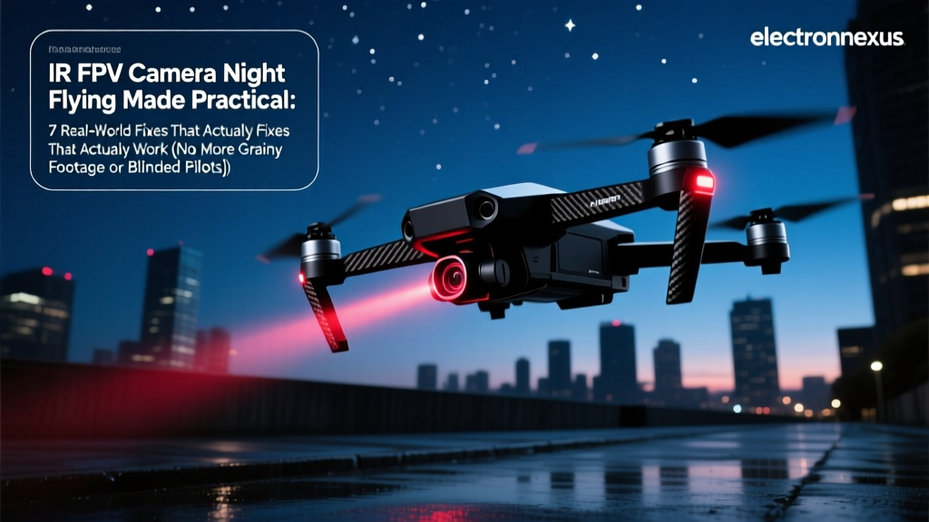 IR FPV Camera Night Flying Made Practical: 7 Real-World Fixes That Actually Work (No More Grainy Footage or Blinded Pilots)