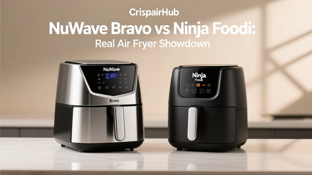 NuWave Bravo vs Ninja Foodi: Real Air Fryer Showdown
