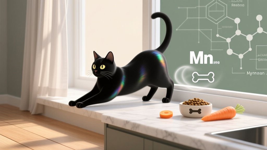 Why Cats Need Dietary Manganese for Bone Development