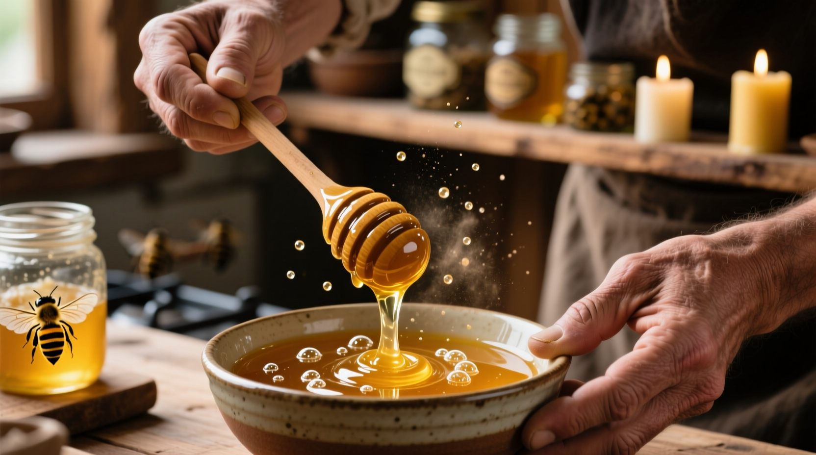 how to whip honey