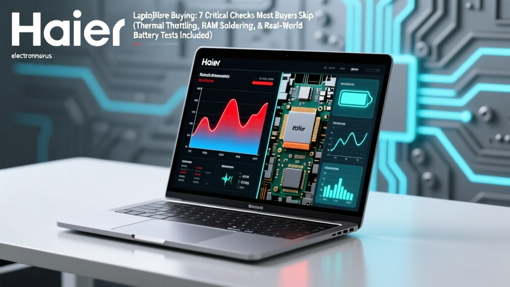 Haier Laptop Before Buying: 7 Critical Checks Most Buyers Skip (Thermal Throttling, RAM Soldering, & Real-World Battery Tests Included)