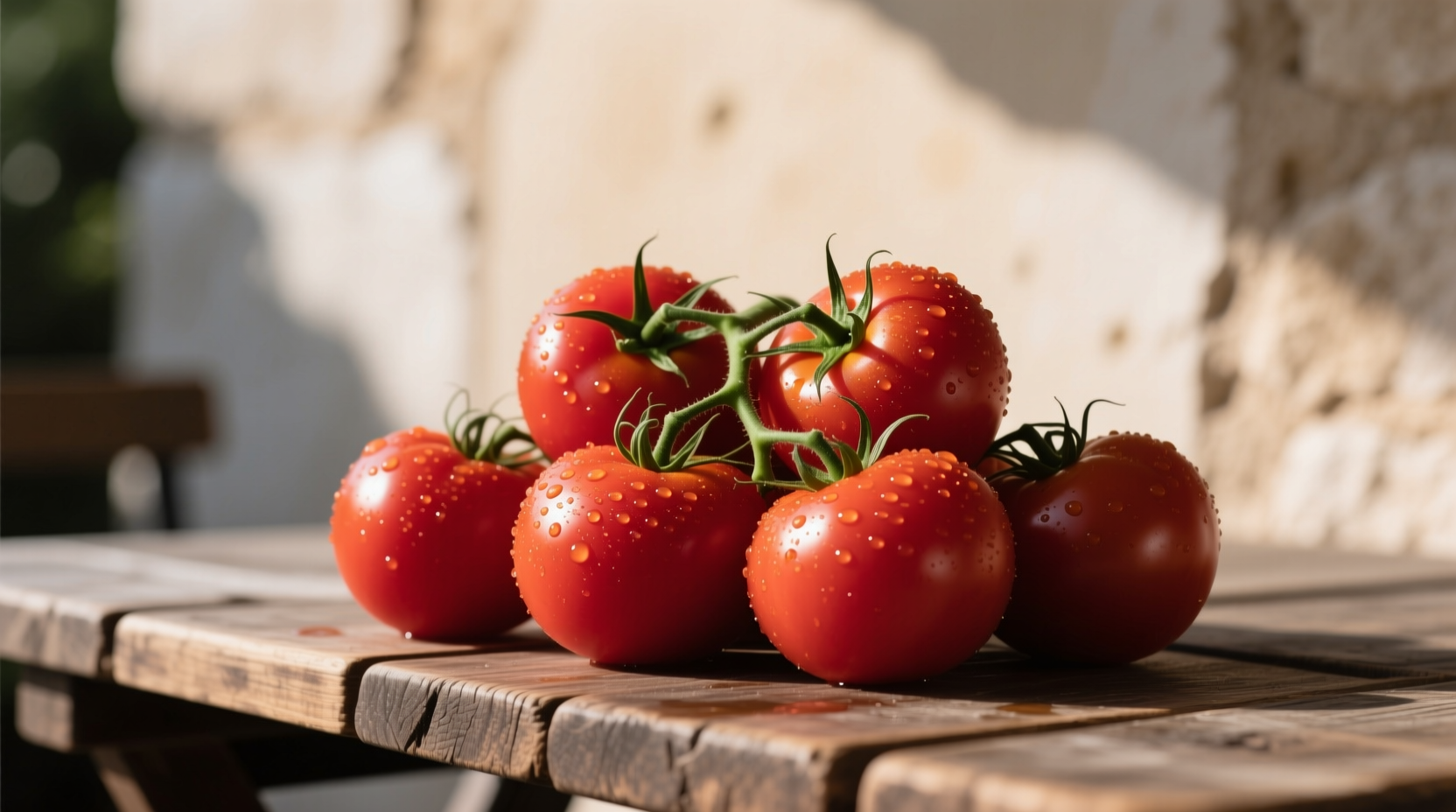 Summer tomato harvest showing umami-rich produce that boosts flavor without salt in Mediterranean cooking