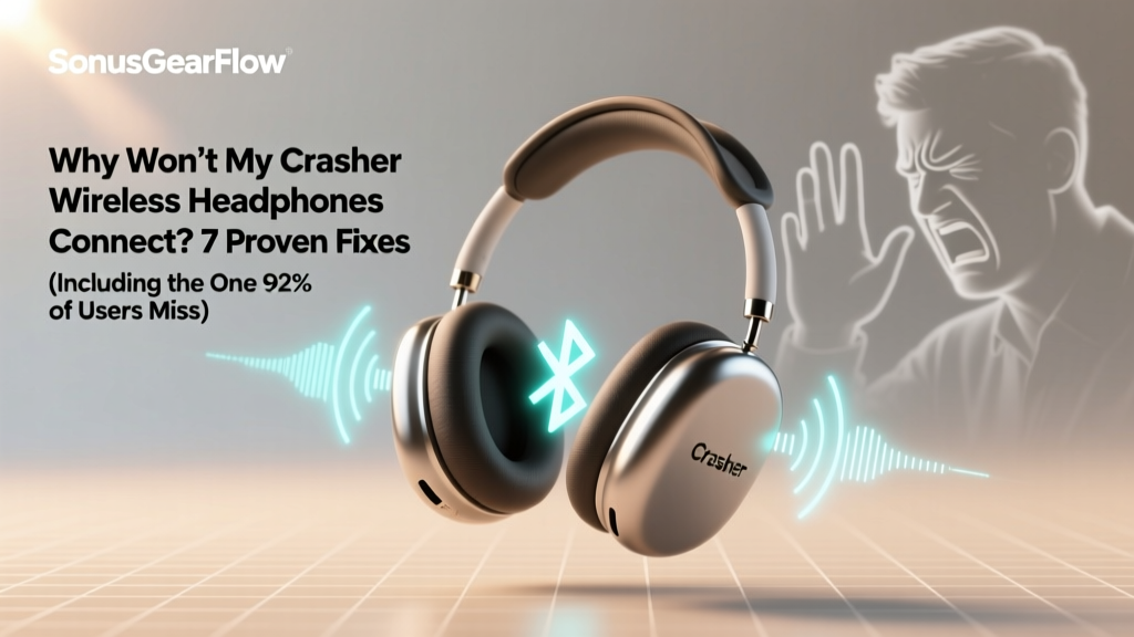 Crusher Wireless Headphones Won’t Connect? 7 Fixes