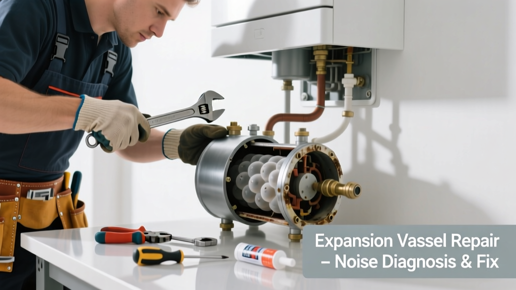 Fixing a Noisy Boiler Expansion Vessel Failure