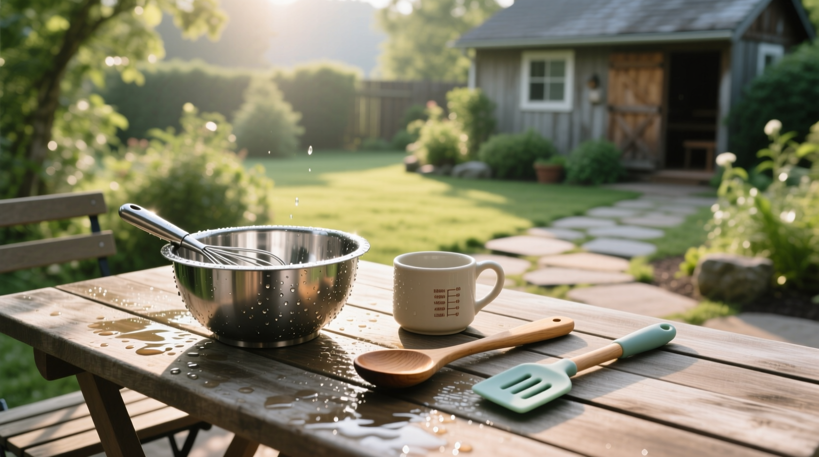 four kitchen items you should wash outdoors
