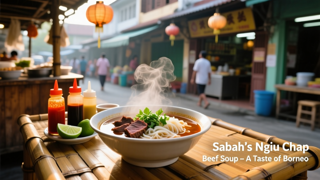 Sabah’s Ngiu Chap Beef Soup: A Culinary Anchor in Kota Kinabalu’s Street Food Landscape