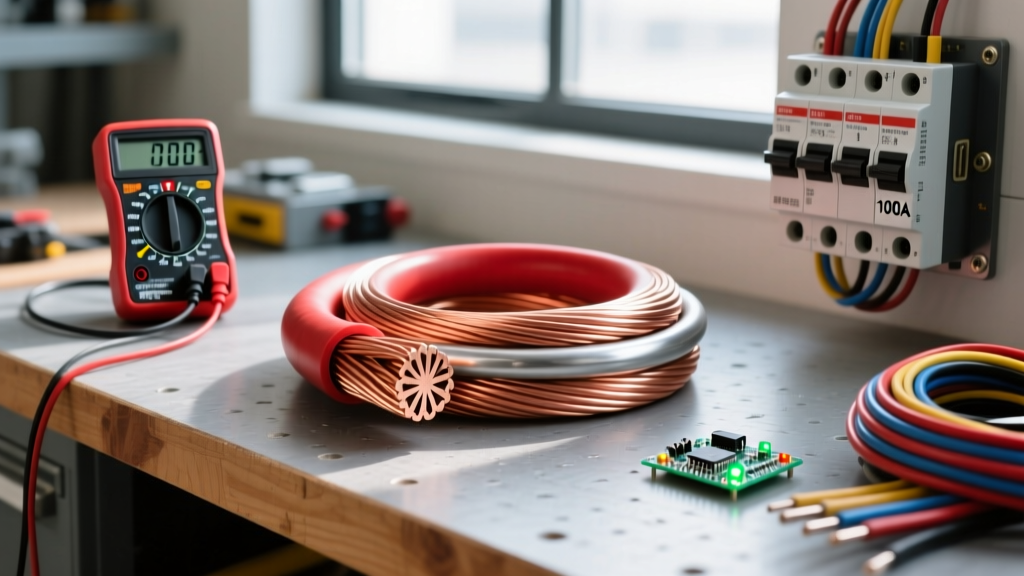 3 AWG Wire Amp Rating: NEC Chart, Derating & Breaker Sizing
