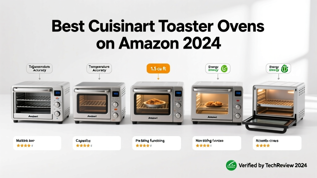 Best Cuisinart Toaster Ovens on Amazon (2024 Review)