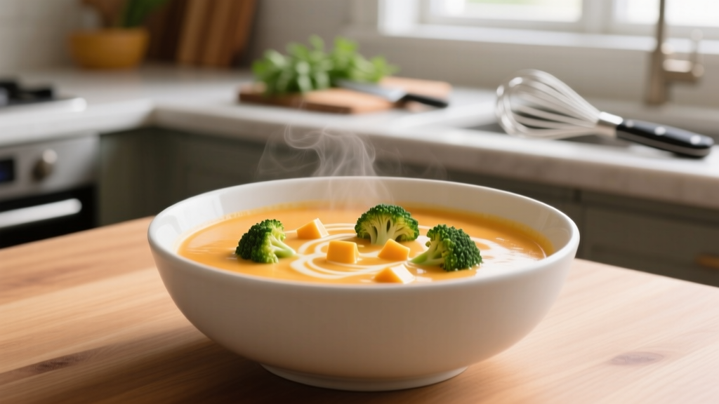 Cream of Broccoli Cheddar Soup: Real Flavor, Not Just Cheese