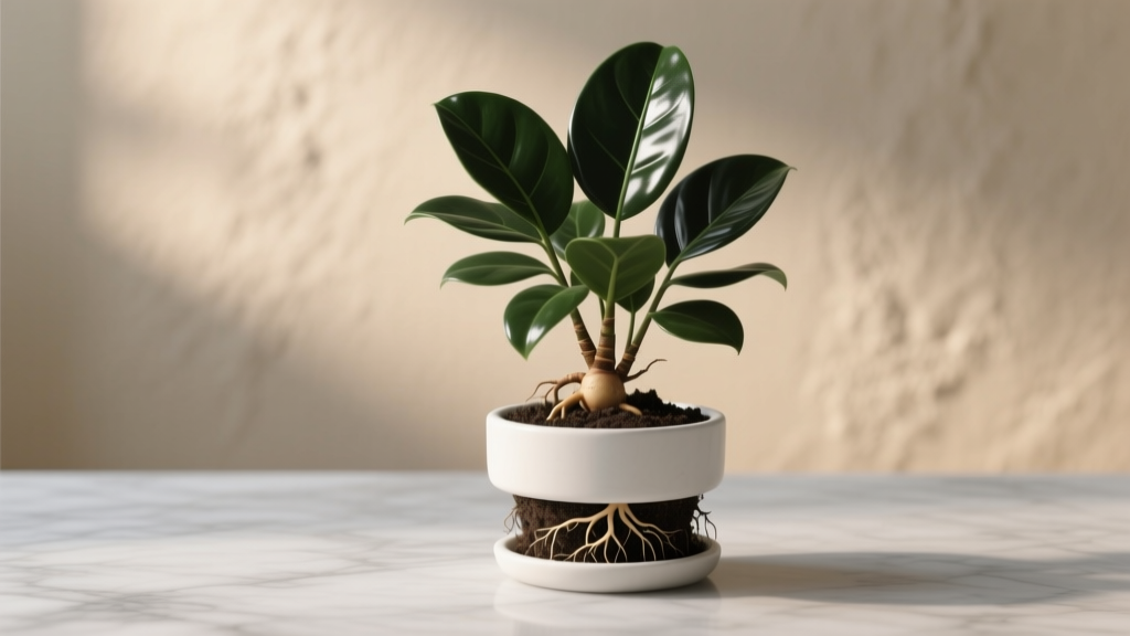 ZZ Plant Rhizome Propagation: Tropical-Proof Method