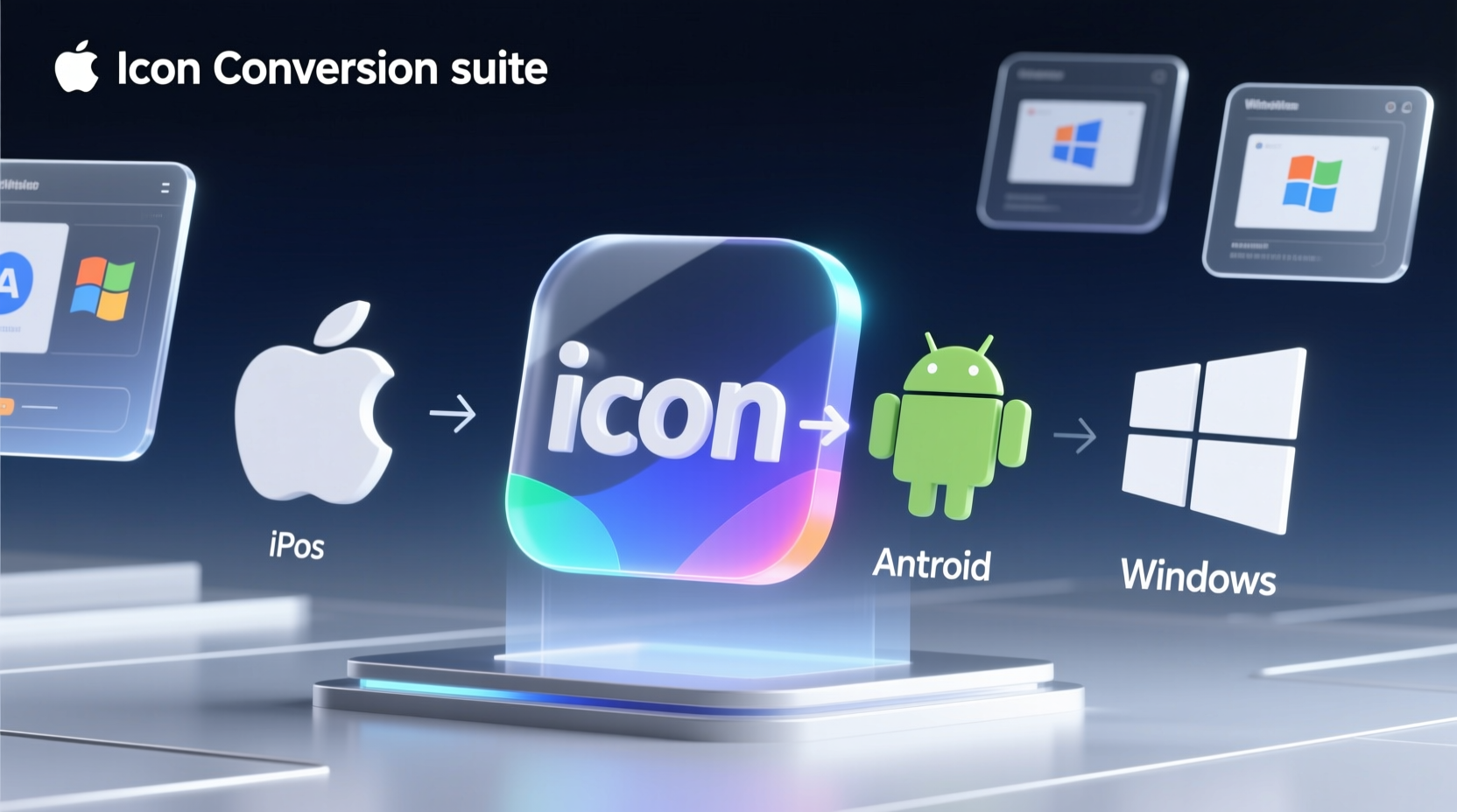iconvert converts your icons for multiple platforms