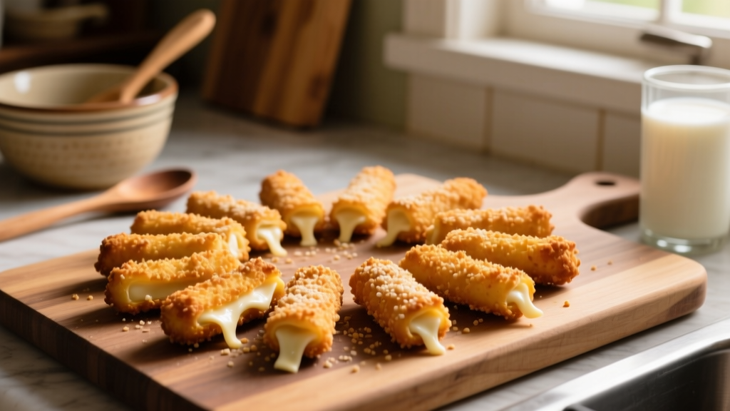 Crispy Air Fryer Cheese Sticks (No Soggy Coating!)