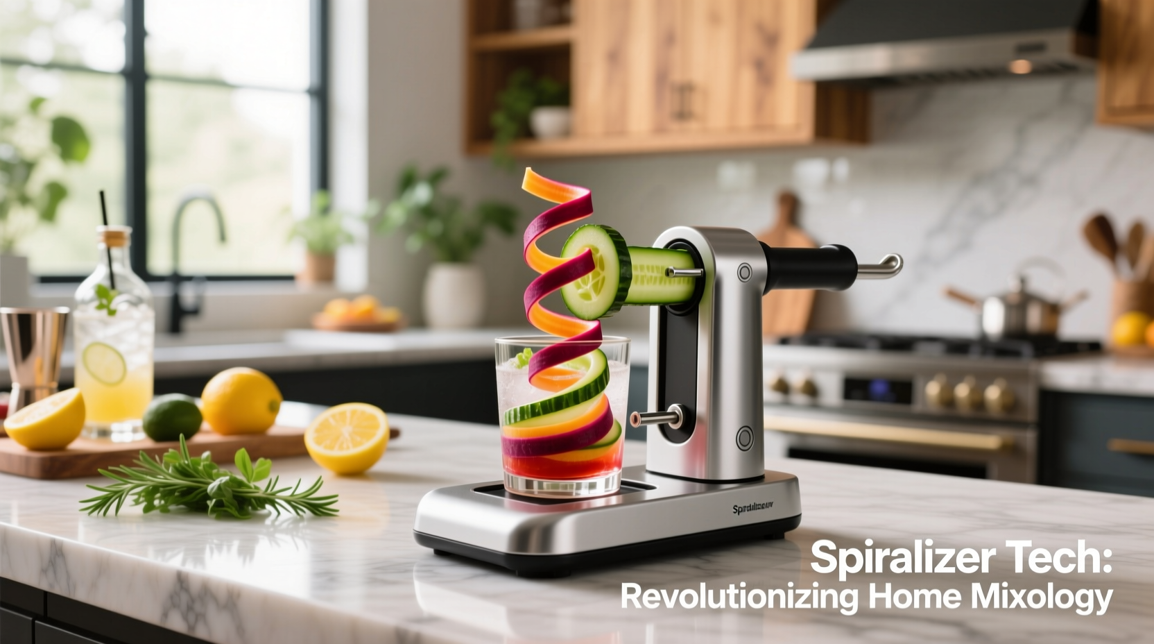 spiralizer tech in cocktail prep is this kitchen gadget revolutionizing home mixology