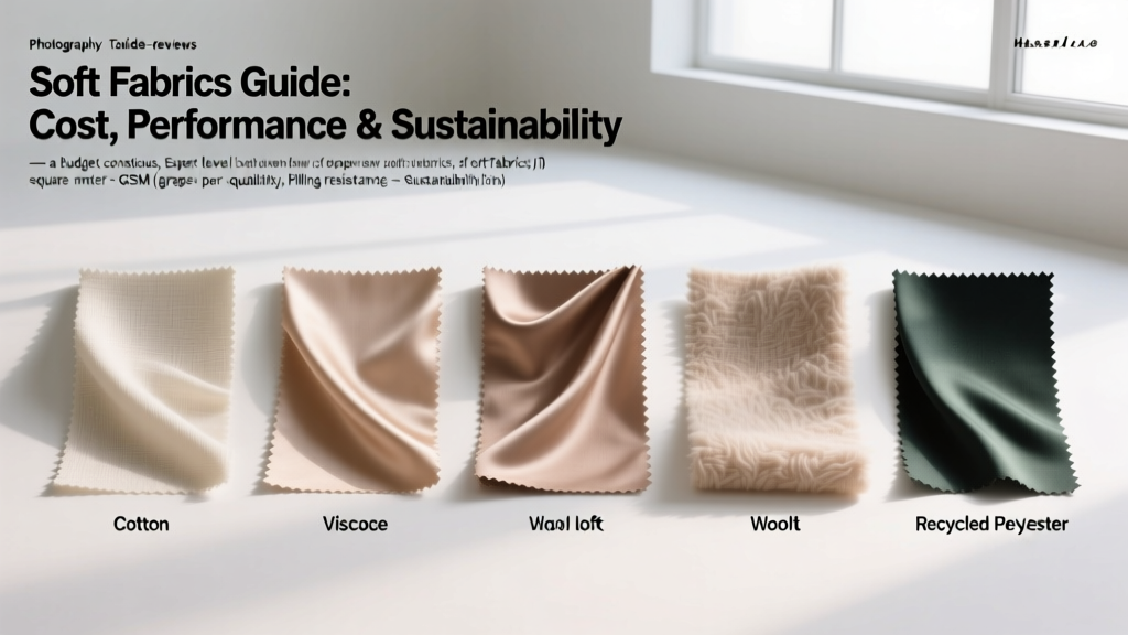 Soft Fabrics Guide: Cost, Performance & Sustainability