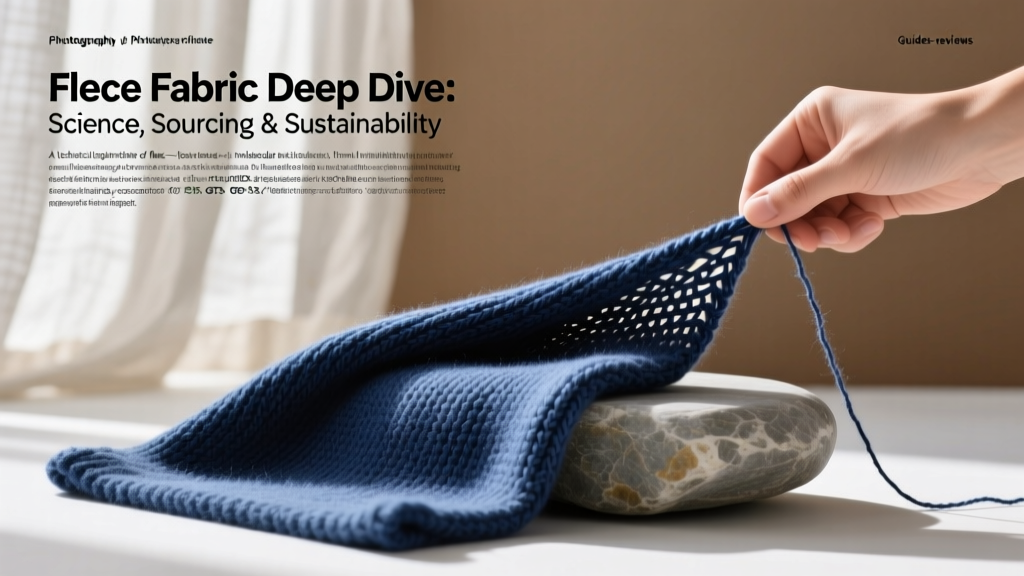 Flece Fabric Deep Dive: Science, Sourcing & Sustainability