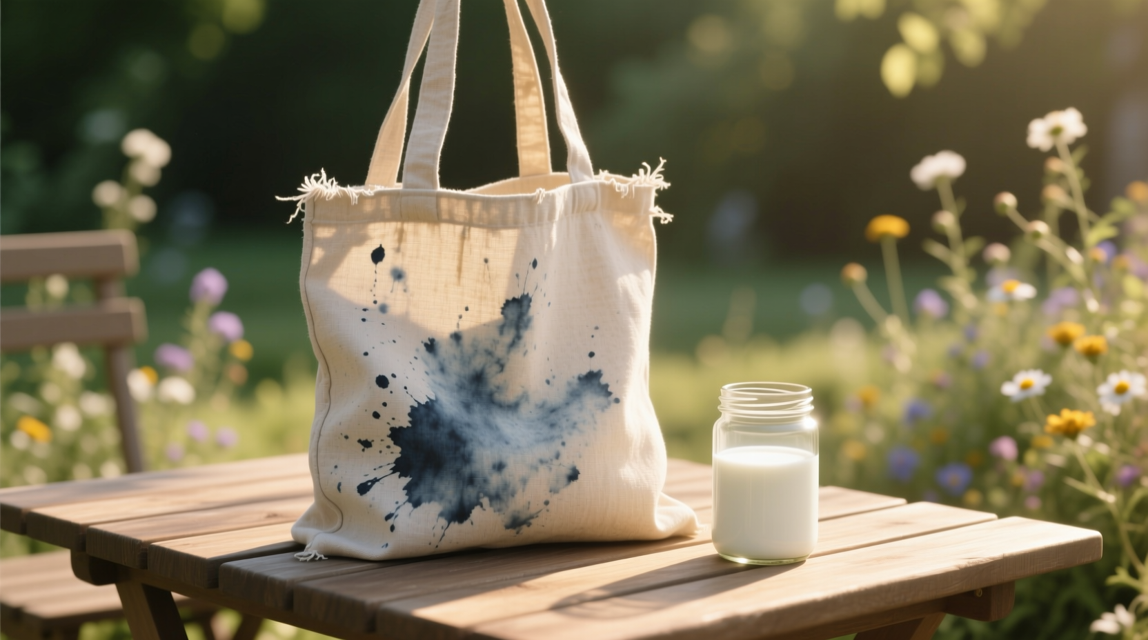 eco friendly ink stain removal for tote bags