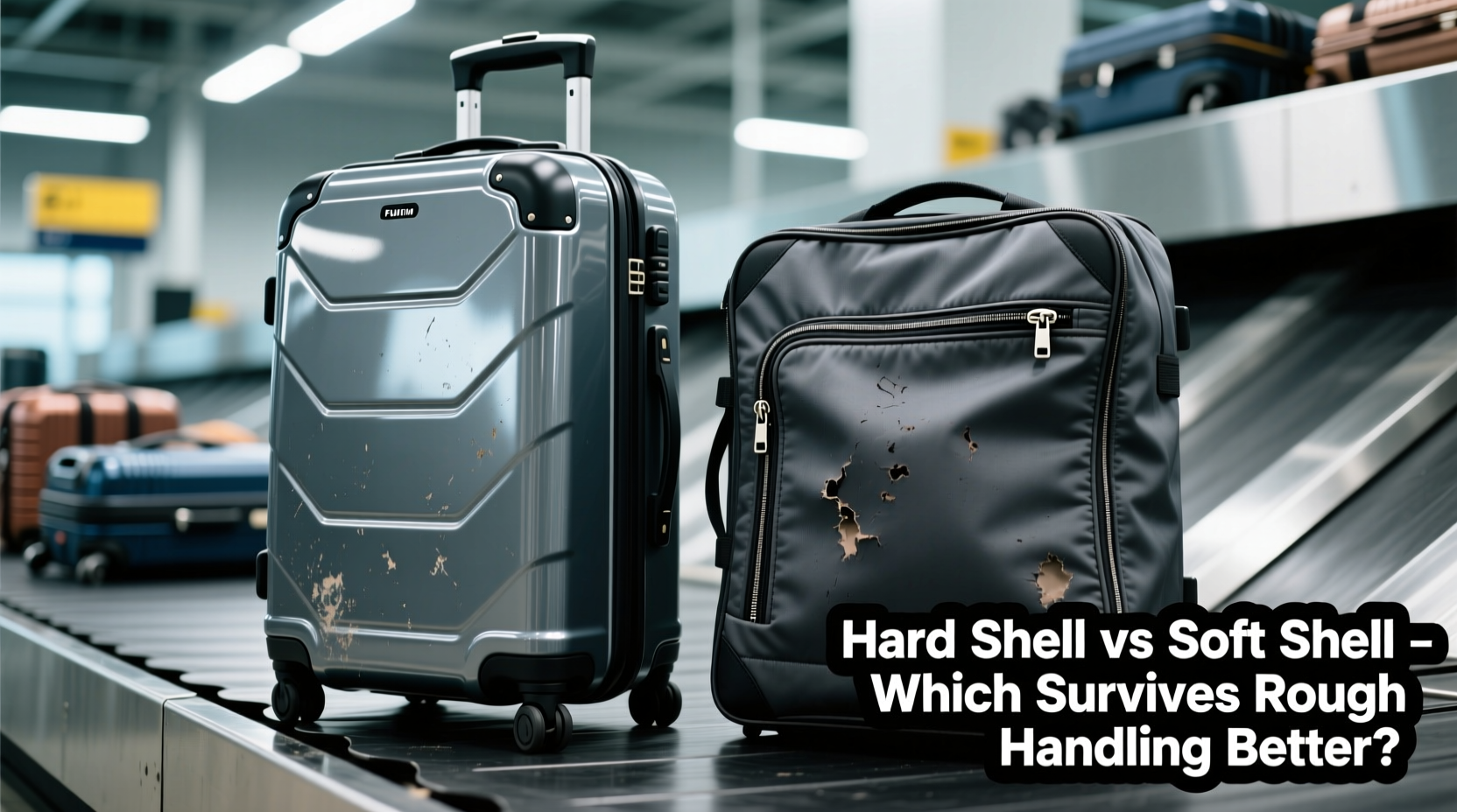 Hard Shell Vs Soft Shell Luggage Which Carry On Survives Rough Handling ...