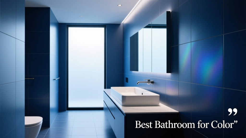 The Best Bathroom for Color: Science-Backed Design Strategies for Vibrant, Calming, and Timeless Spaces