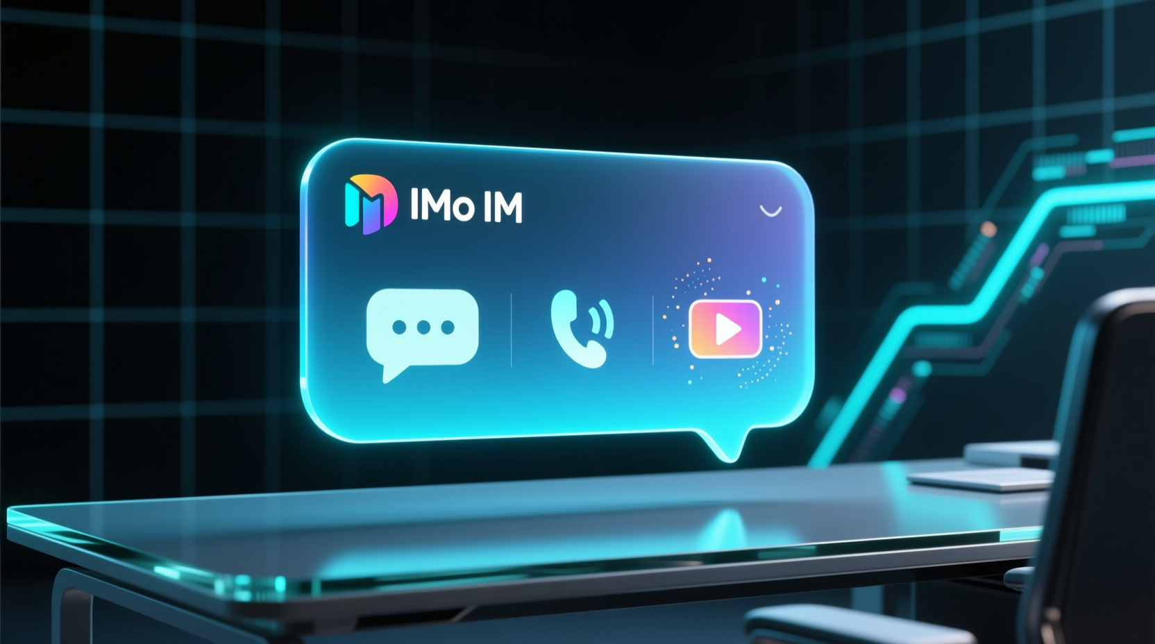 imo im offers desktop chat notifications for any im ser