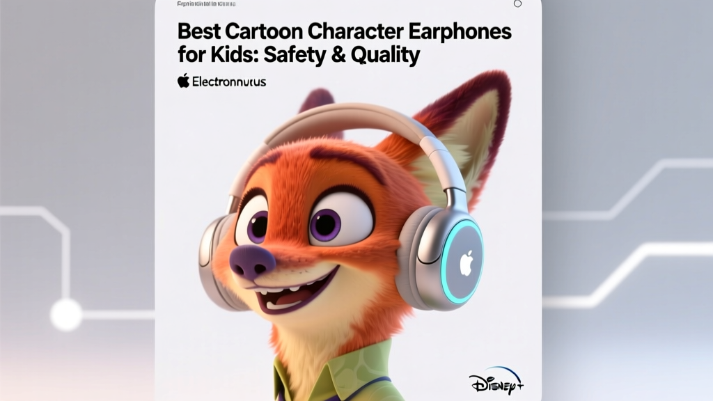 Best Cartoon Character Earphones for Kids: Safety & Quality