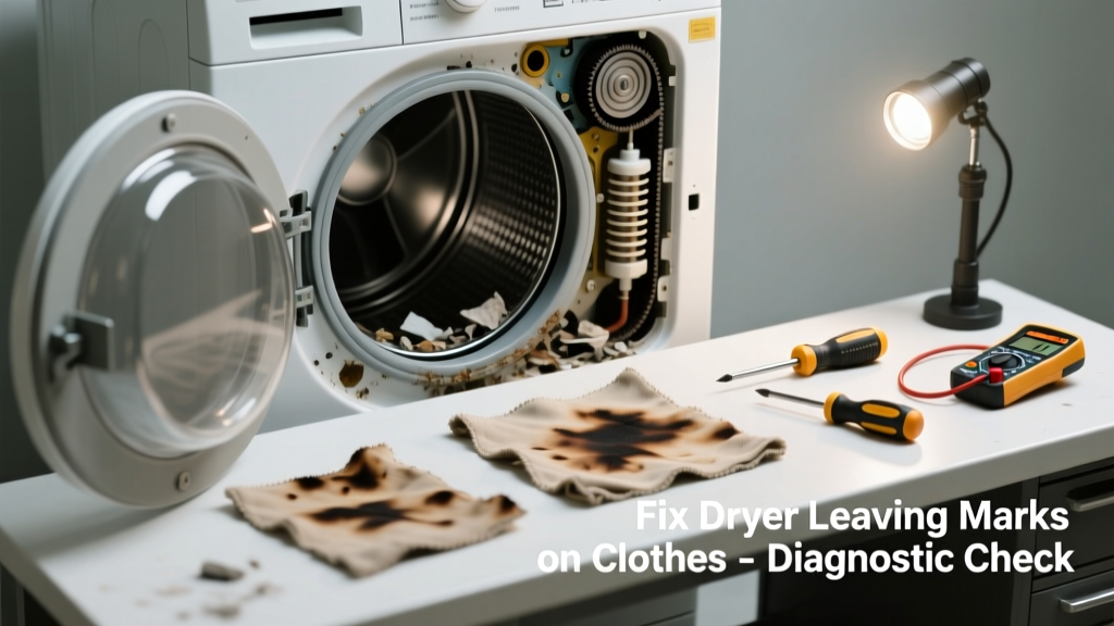 Fix Dryer Leaving Marks on Clothes & Not Working Right