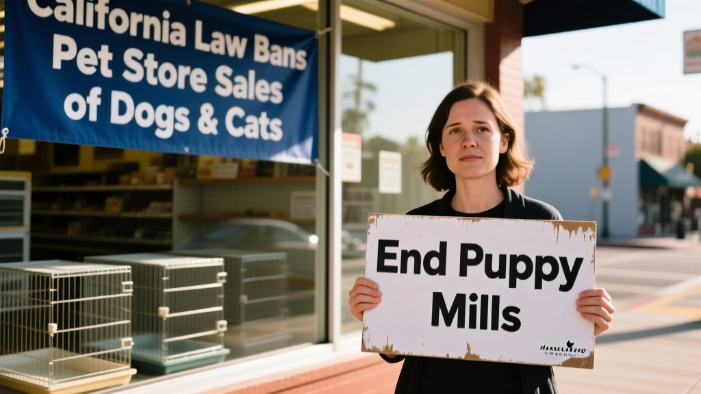 Hoping to Cut Off Puppy Mills, California Law Bans Pet Store Sale of Dogs, Cats