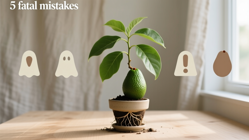 Avocado Indoor Plant from Seeds: Truth & Tips